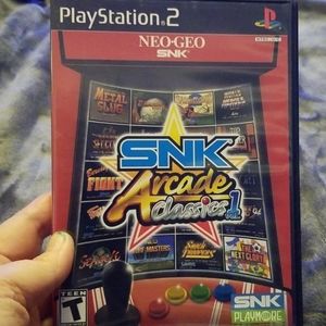 Sony Playstation 2 game- SNK arcade classics #1